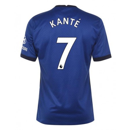 Billiga Fotbollströjor Chelsea Ngolo Kante 7 Hemma tröja 2020/21 Kortärmad